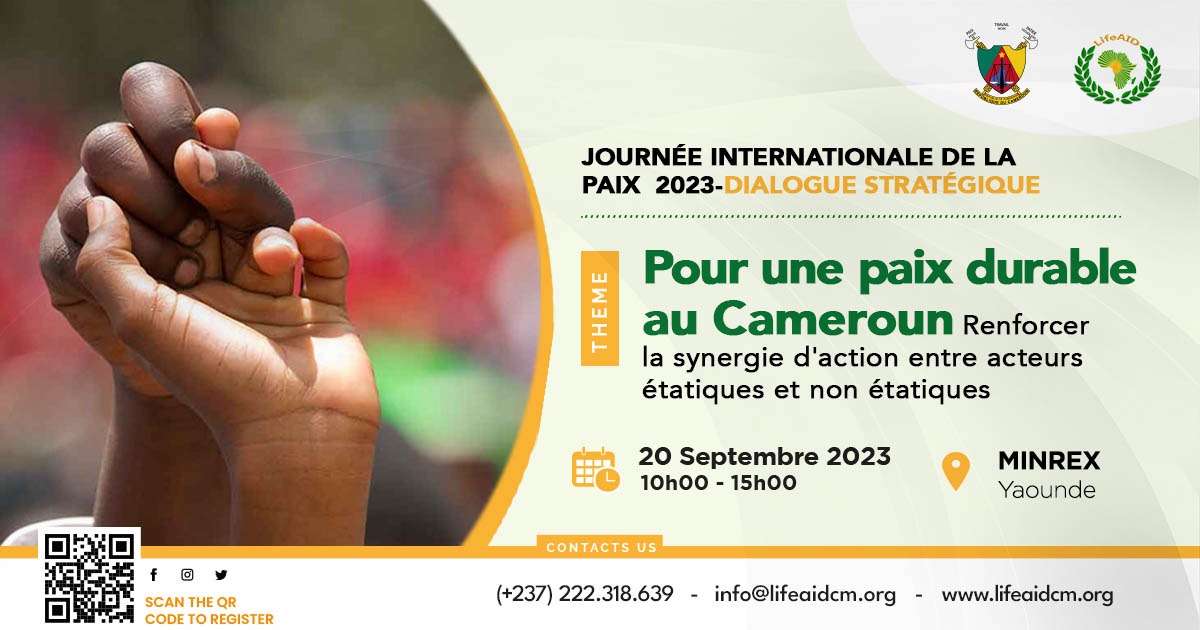 For a Sustainable Peace in Cameroon: Strengthening Synergy of Actions between State and non-State Actors